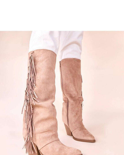 Heel boots model 221045