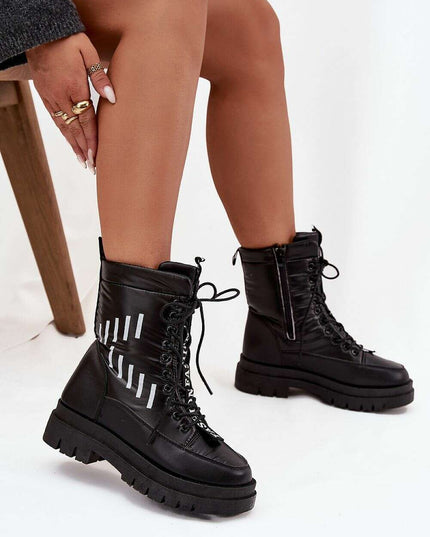 Women's Snow Boots – Fur Lined, Frost & Wind Resistant, Eco Leather