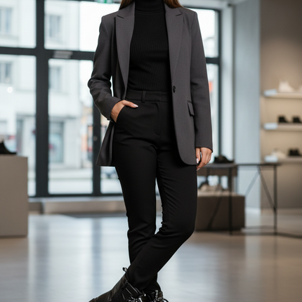 Women's Snow Boots – Fur Lined, Frost & Wind Resistant, Eco Leather