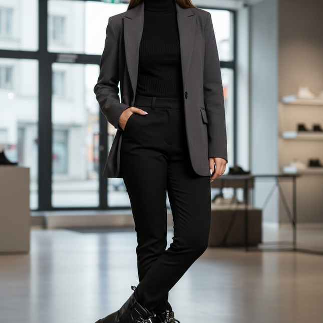 Women's Snow Boots – Fur Lined, Frost & Wind Resistant, Eco Leather