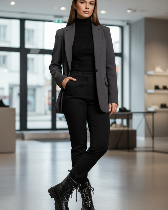 Women's Snow Boots – Fur Lined, Frost & Wind Resistant, Eco Leather