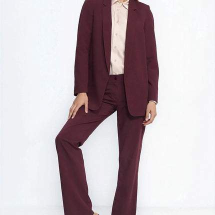 Chic Unbuttoned Blazer for Modern Elegance European Style - Très Elite
