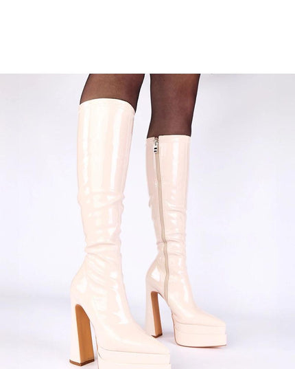 Heel boots model 221355