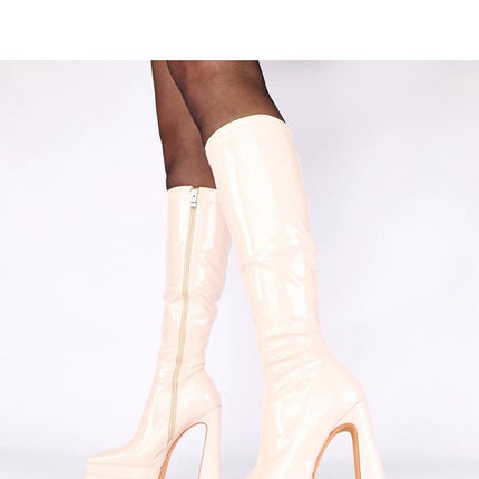 Heel boots model 221355