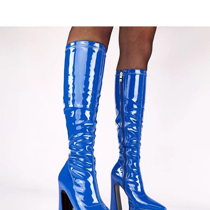 Heel boots model 221355