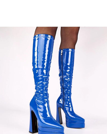 Heel boots model 221355