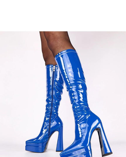 Heel boots model 221355