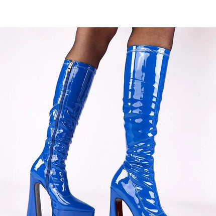 Heel boots model 221355