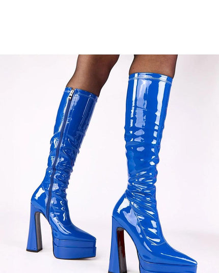 Heel boots model 221355