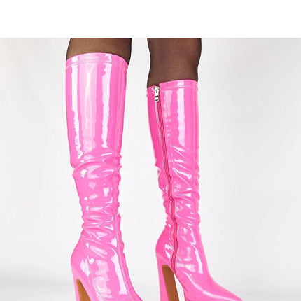 Heel boots model 221355