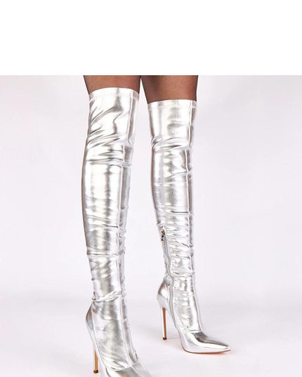 Heel boots model 221363