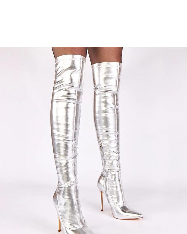 Heel boots model 221363