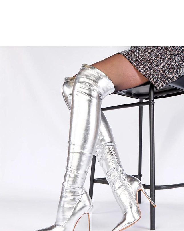 Heel boots model 221363