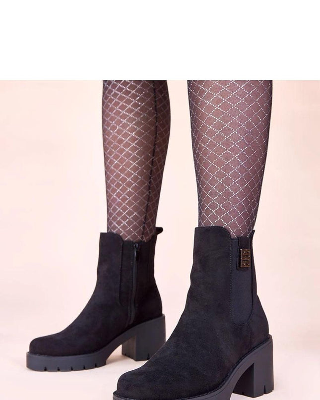 Heel boots model 221366