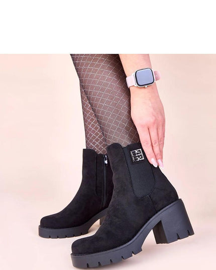 Heel boots model 221366