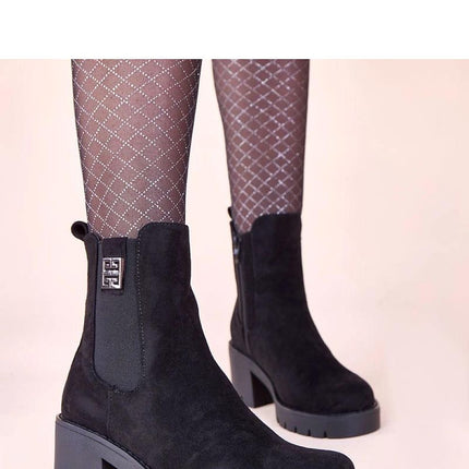 Heel boots model 221366