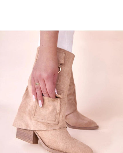 Heel boots model 221367