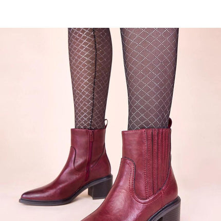 Heel boots model 221373