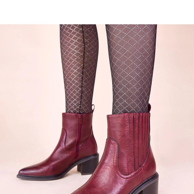 Heel boots model 221373