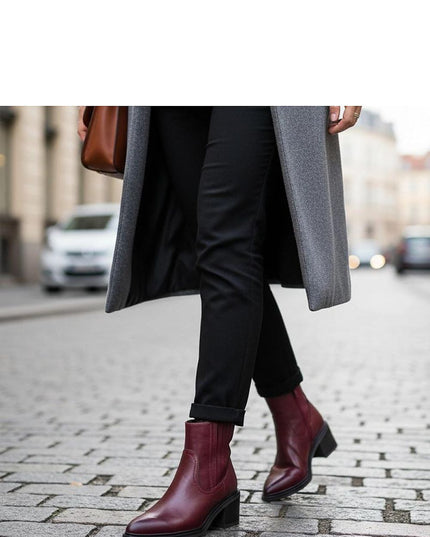 Heel boots model 221373