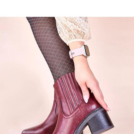 Heel boots model 221373