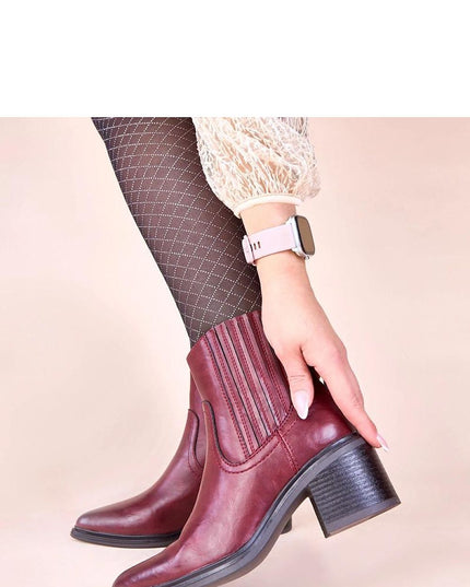 Heel boots model 221373