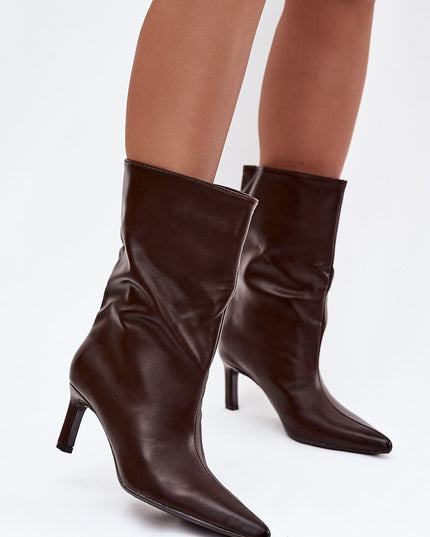 Heel boots model 221518