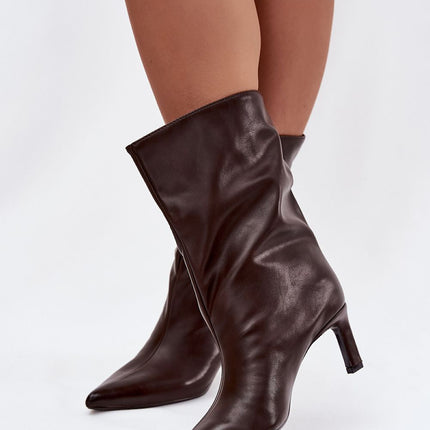 Heel boots model 221518