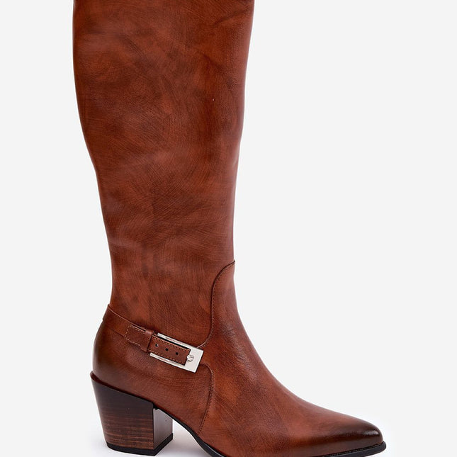 Heel boots model 221523