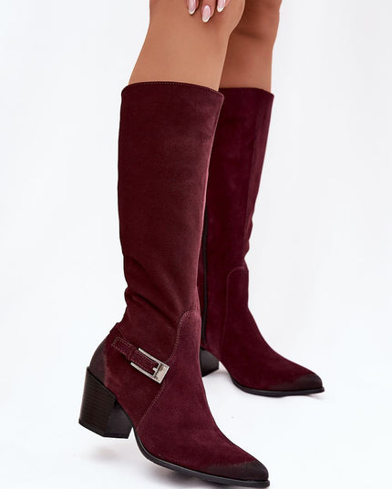 Heel boots model 221523