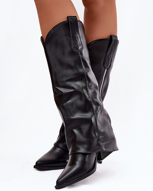 Heel boots model 221525