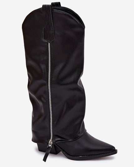 Heel boots model 221525