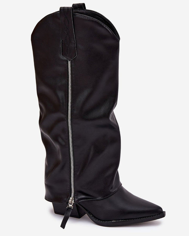 Heel boots model 221525