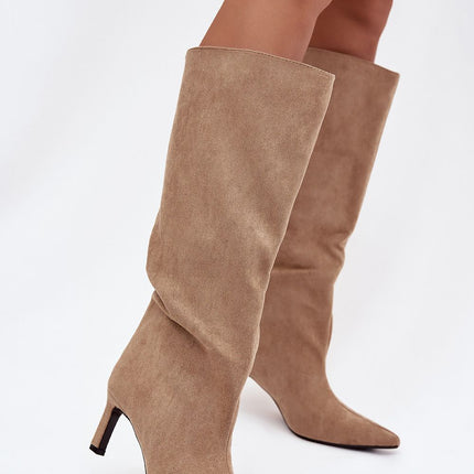 Heel boots model 221529