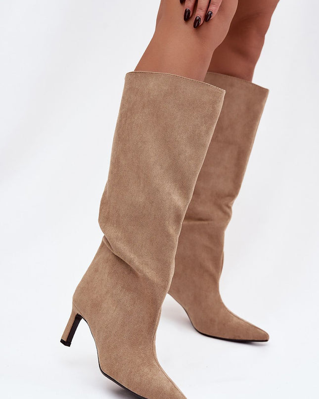 Heel boots model 221529