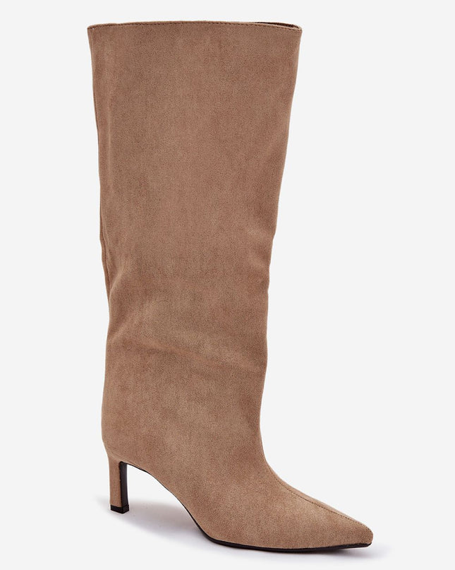 Heel boots model 221529