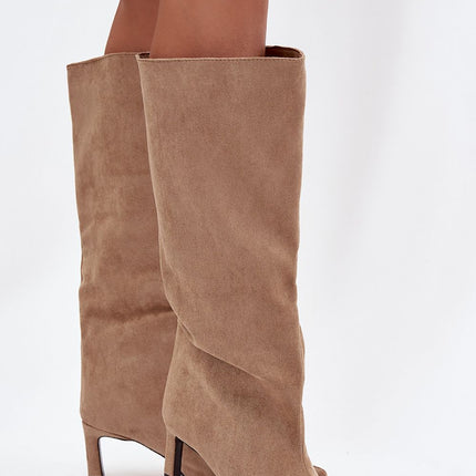 Heel boots model 221529