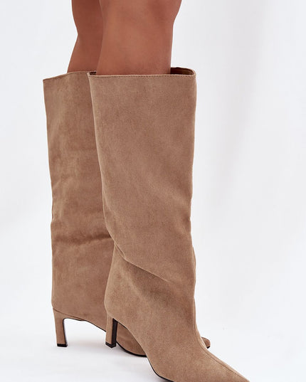 Heel boots model 221529
