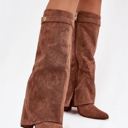 Heel boots model 221530