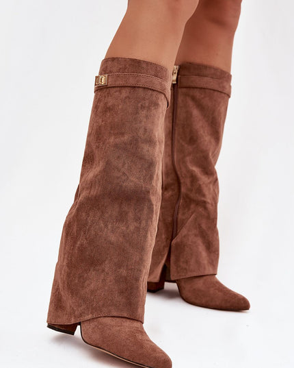 Heel boots model 221530