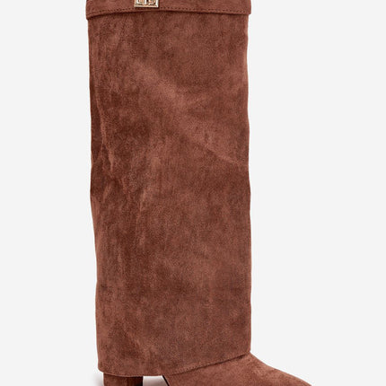 Heel boots model 221530