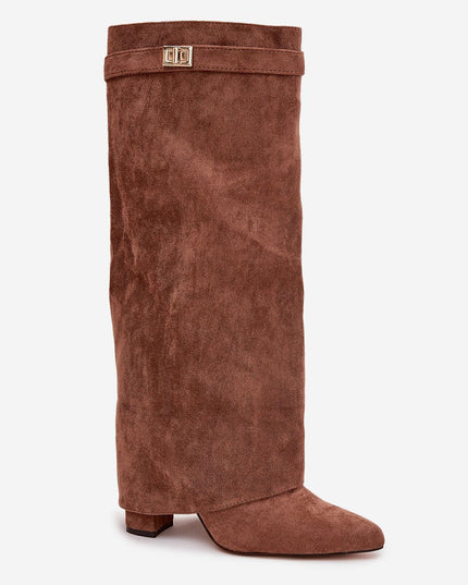 Heel boots model 221530