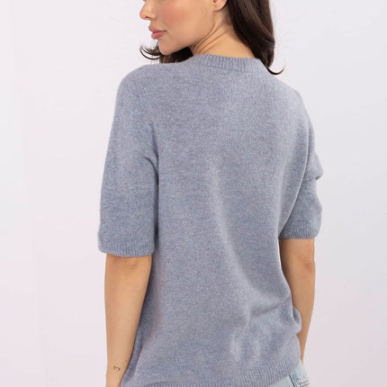 Short sleeve sweater model 221594