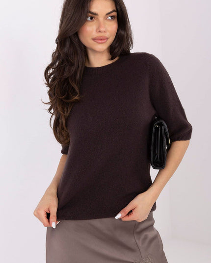 Short sleeve sweater model 221594
