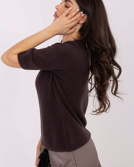 Short sleeve sweater model 221594