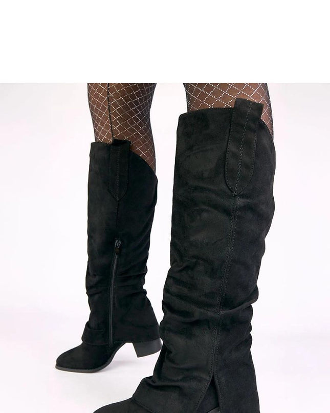 Heel boots model 221633