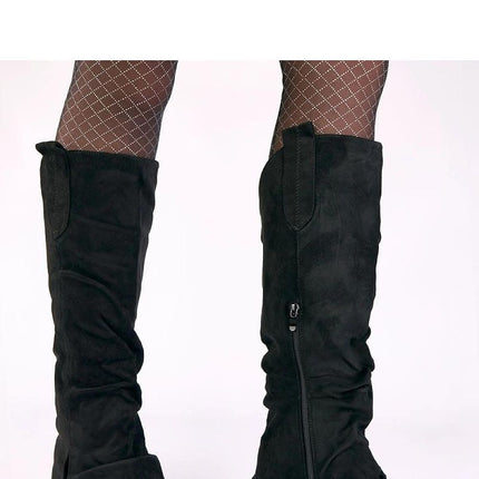 Heel boots model 221633