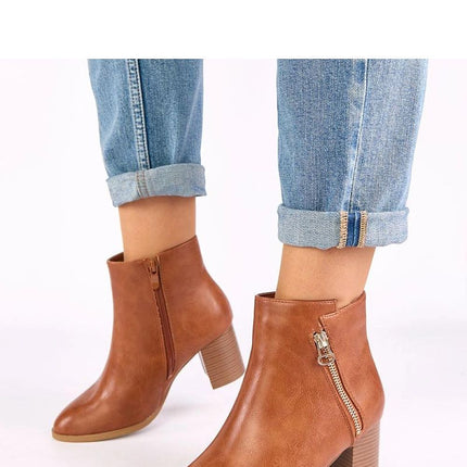 Heel boots model 221635