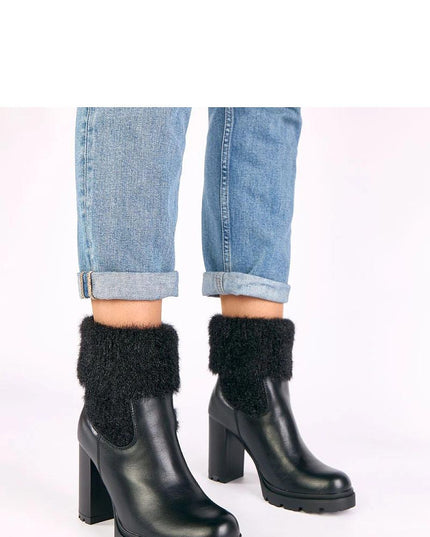 Heel boots model 221641