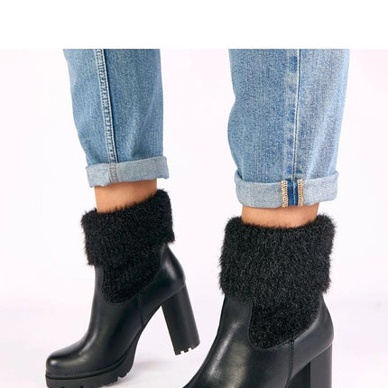 Heel boots model 221641
